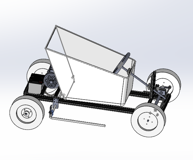 Cad Assembly of Entire Cart